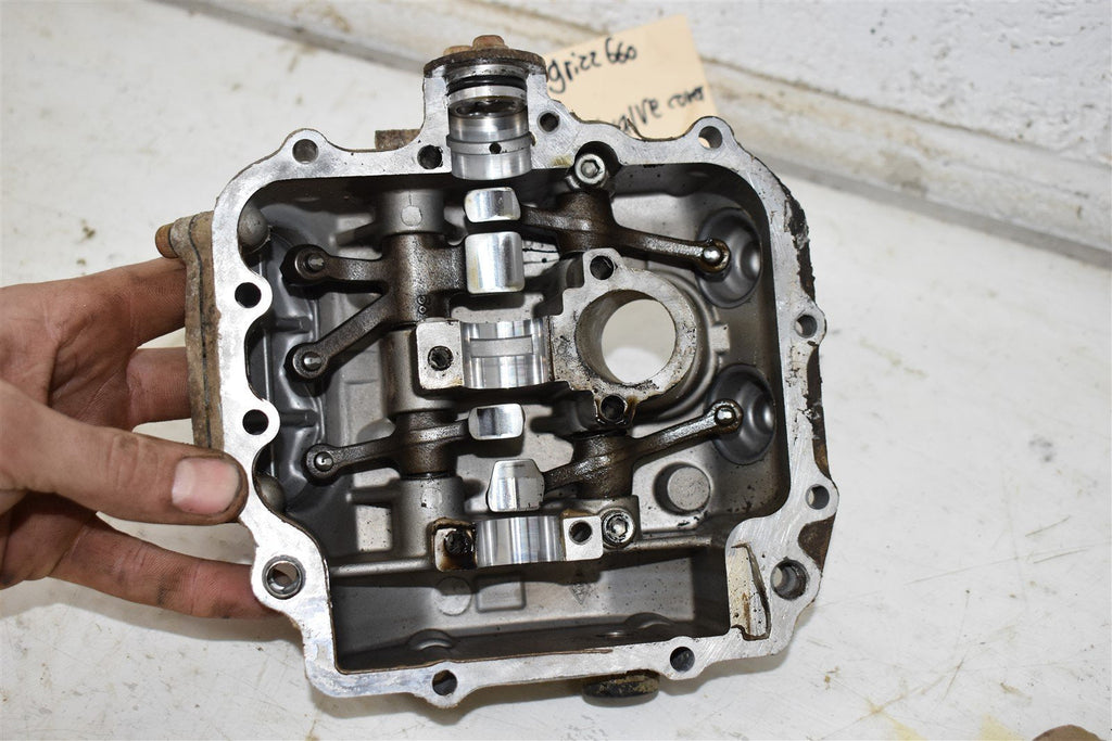 2003 Yamaha Grizzly 660 Cylinder Head - BROKEN STUDS -  5KM-11101-01-00