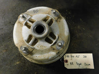 1988 Kawasaki Bayou KLF220 2x4 Right Rear Brake Drum / Hub