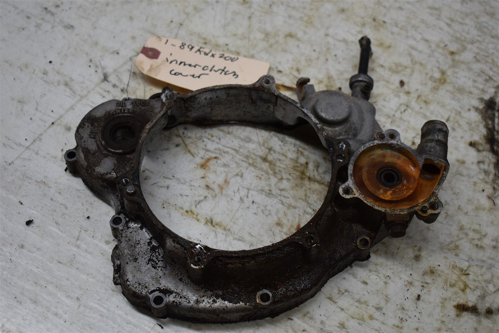 1989 Kawasaki KDX 200 Inner Clutch Cover 14032-1262