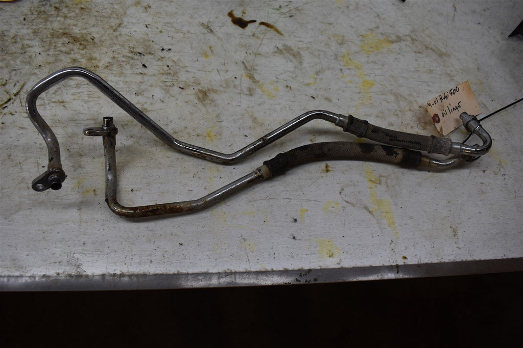 2001 Honda Rubicon 500 Oil Lines 15530-HN2-000 , 15540-HN2-000