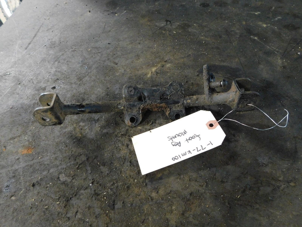 1977 Kawasaki KM100 Foot Peg Mounts