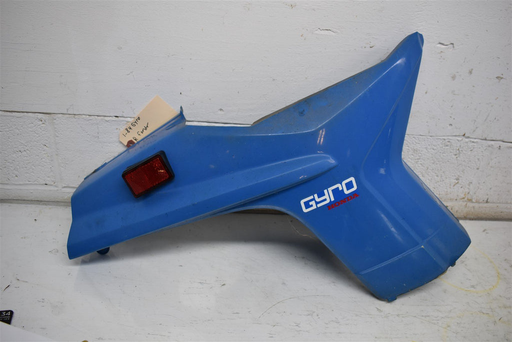1984 Honda Gyro Right Fender Plastic 83500-GK0-670ZB