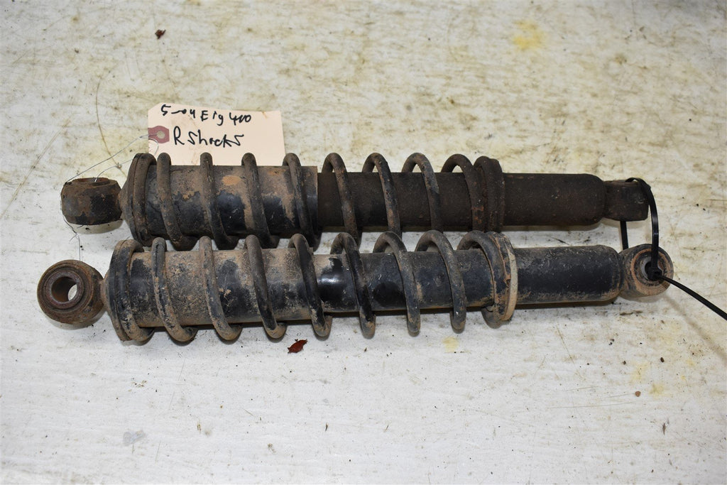 2004 Suzuki Eiger 400 4x4 Manual Rear Shocks 62100-38F50-019