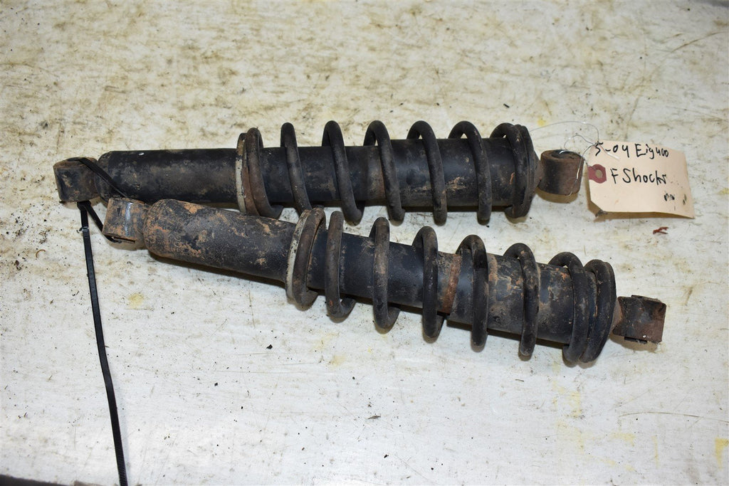 2004 Suzuki Eiger 400 4x4 Manual Front Shocks 52100-38F60-019