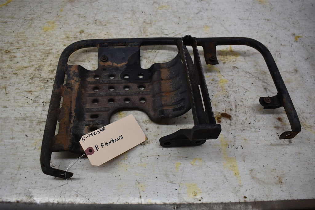 2004 Suzuki Eiger 400 4x4 Manual Right Foot Board 43510-38F30