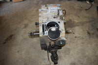 2004 Suzuki Eiger 400 4x4 Manual Bottom End Engine - Crank Shaft Threads MESSED UP