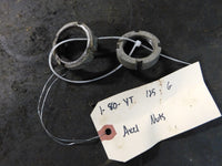 1980 Yamaha Tri-Moto YT125G Axle Nuts