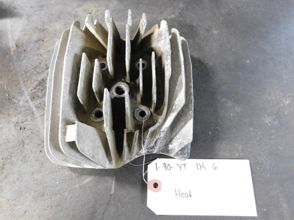 1980 Yamaha Tri-Moto YT125G Cylinder Head