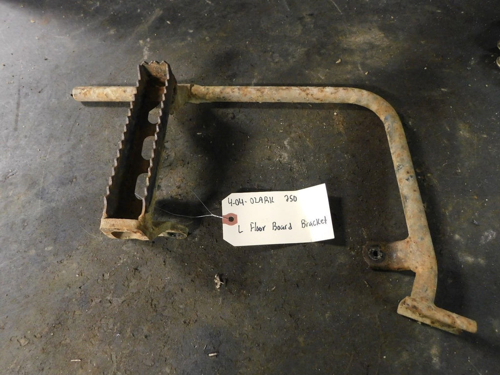 2004 Suzuki Ozark 250 Left Foot Board Bracket