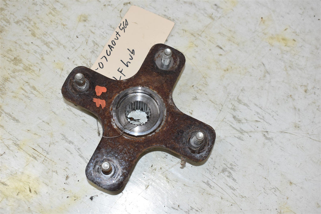 2007 Can-Am Outlander 500 XT 4x4 Left Front Wheel Hub 705500596