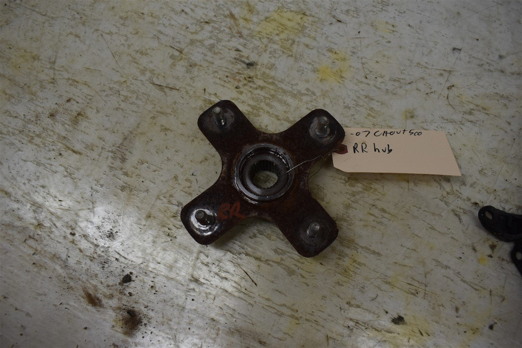 2007 Can-Am Outlander 500 XT 4x4 Left Rear Wheel Hub 705500596