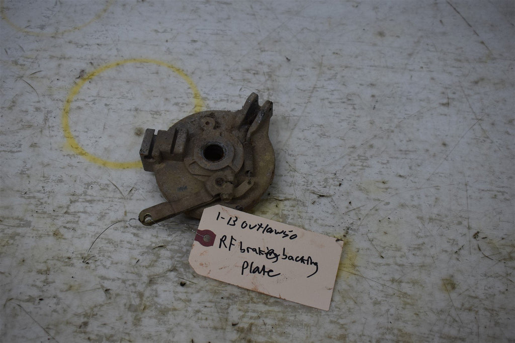 2000 Polaris Outlaw 50 Right Front Brake Backing Plate 0450912