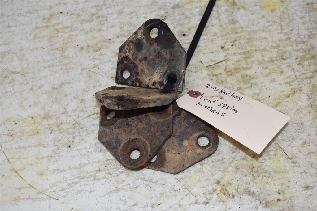 2003 Bad Boy Buggy Front Leaf Spring Brackets