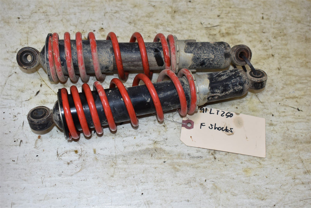 1991 Suzuki Quadrunner LT 230 Front Shocks 52100-35B10-25G
