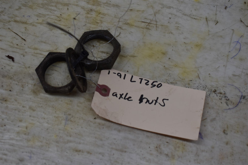 1991 Suzuki Quadrunner LT 230 Axle Nuts 64870-19A00