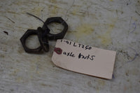 1991 Suzuki Quadrunner LT 230 Axle Nuts 64870-19A00