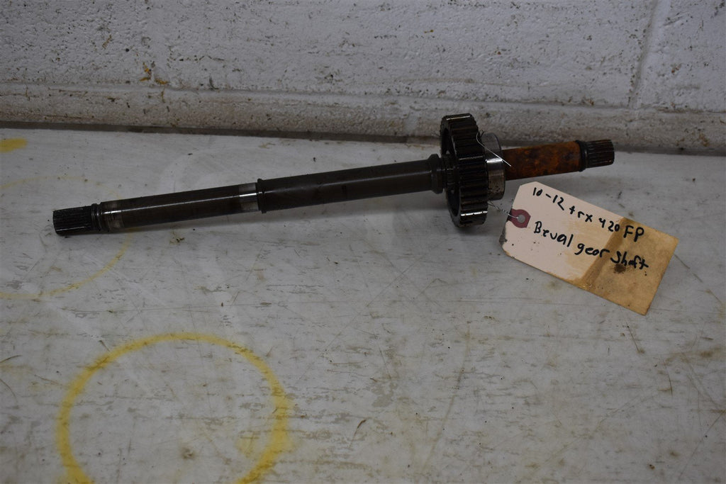 2012 Honda TRX420FPE Bevel Gear Shaft 23611-HP5-600