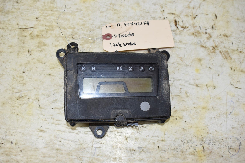 2012 Honda TRX420FPE  Speedometer - 1 tab broke PLEASE SEE PICS 37200-HP5-A71