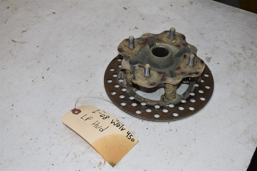 2008 Yamaha Wolverine 450 Left Front Wheel Hub 5ND-F5111-21-00