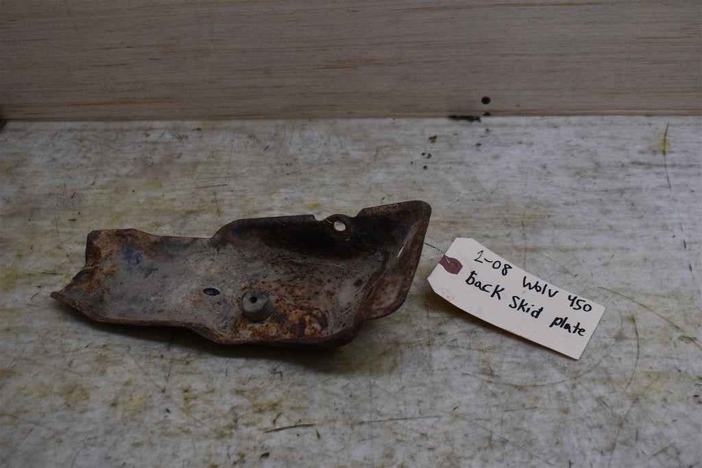 2008 Yamaha Wolverine 450  Rear Differential Skid Plate 4XE-F219X-01-00