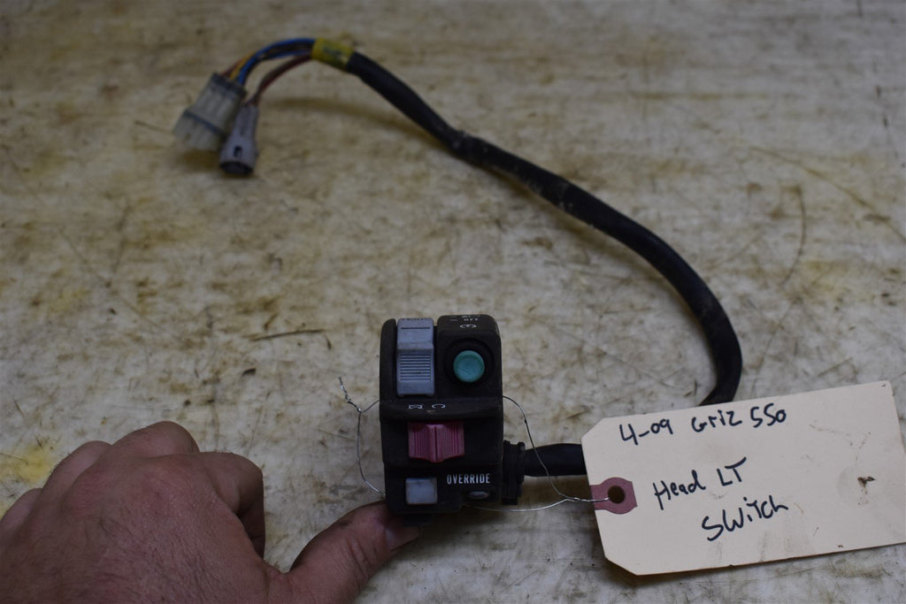 2009 Yamaha Grizzly 550 4x4 FI EPS Hunter Headlight/Start Switch 28P-83972-00-00