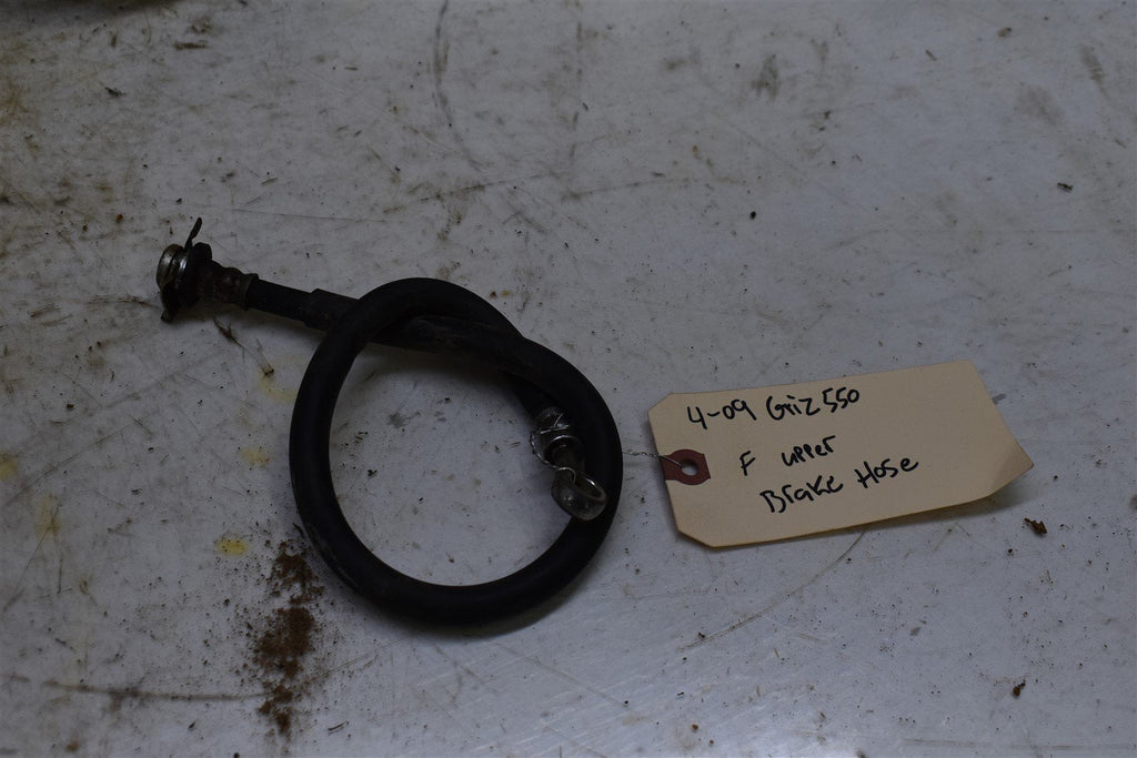 2009 Yamaha Grizzly 550 4x4 FI EPS Hunter Front Upper Brake Hose 3B4-25872-10-00