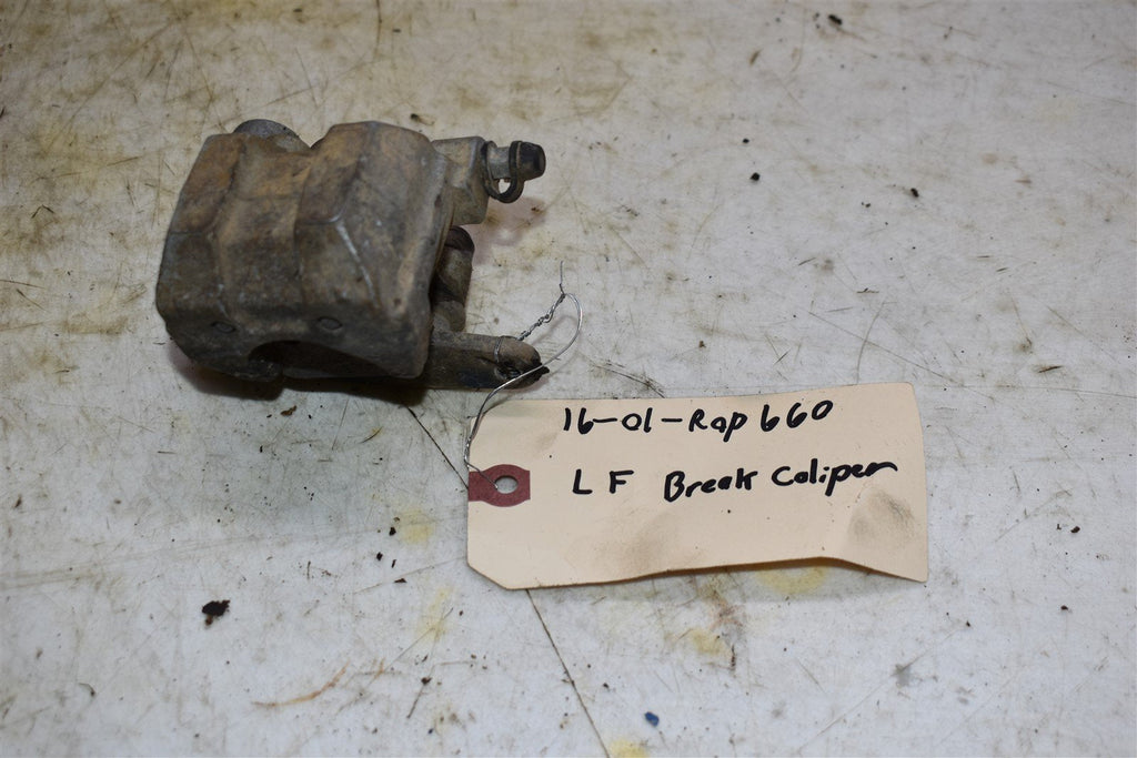 2001 Yamaha Raptor 660 Left Front Brake Caliper 5LP-2580T-00-00