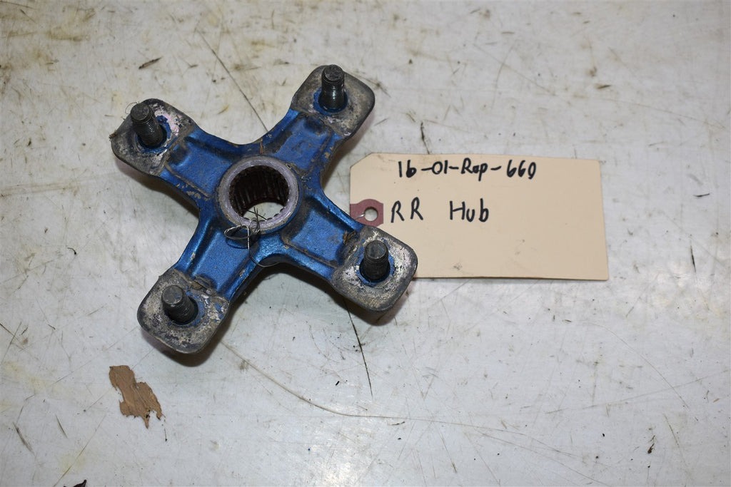 2001 Yamaha Raptor 660 Right Rear Wheel Hub 5LP-25383-00-00