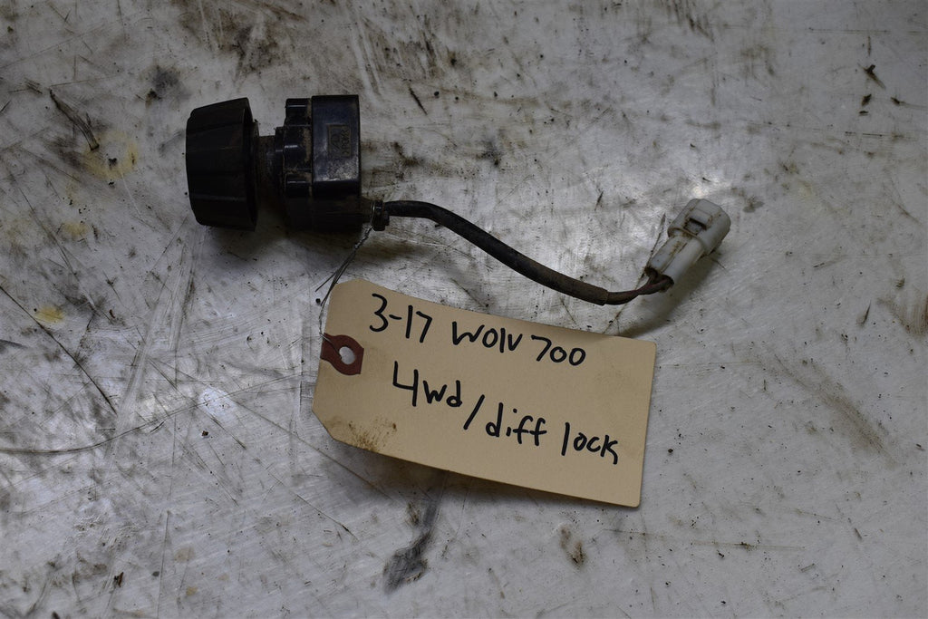 2017 Yamaha Wolverine 700 4WD/Differential Lock Switch 1XD-87280-00-00