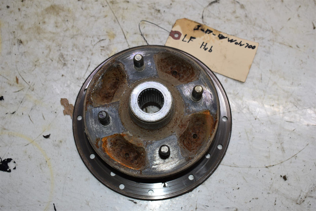 2017 Yamaha Wolverine 700 Left Front Wheel Hub 2MB-F510D-00-00