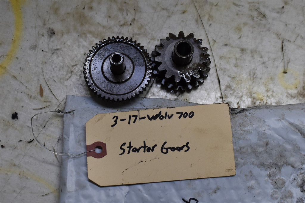 2017 Yamaha Wolverine 700 Starter Gears 2MB-E5517-01-00 2MB-E5512-00-00