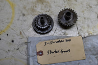 2017 Yamaha Wolverine 700 Starter Gears 2MB-E5517-01-00 2MB-E5512-00-00