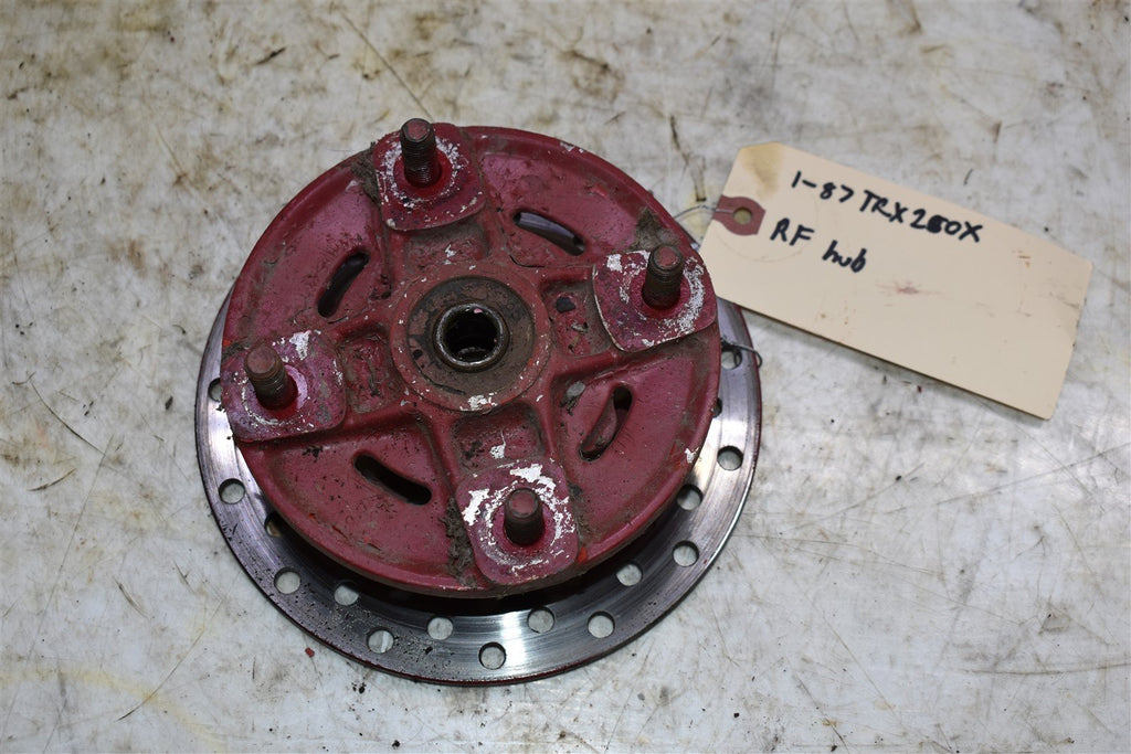 1987 Honda TRX 250X Right Front Wheel Hub 44610-HC0-000