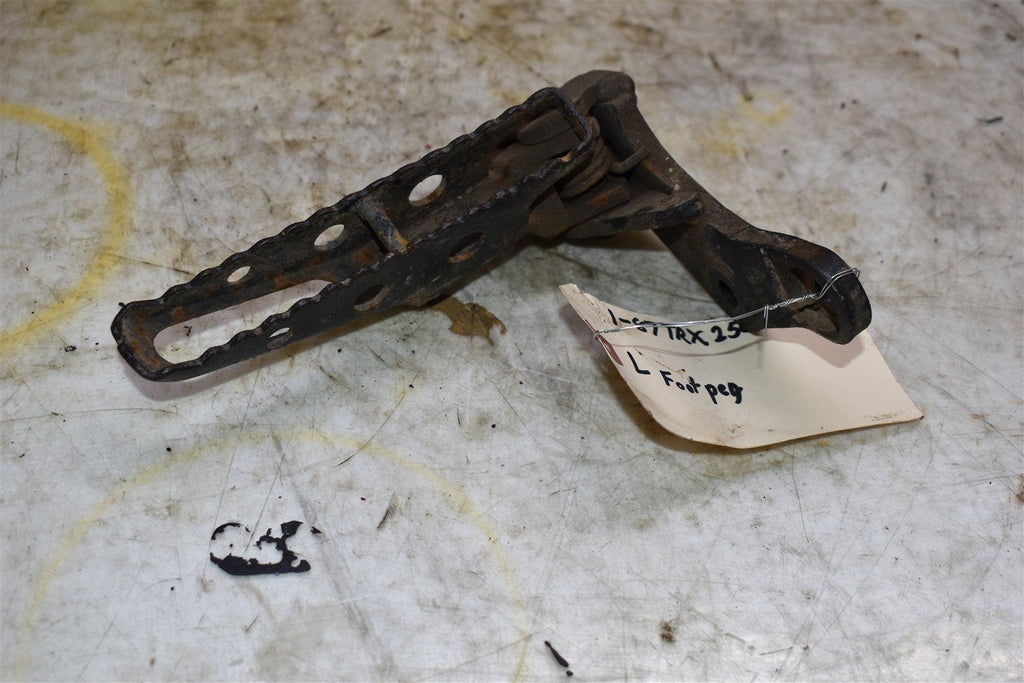 1987 Honda TRX 250X Left Foot Peg 50640-HC0-000