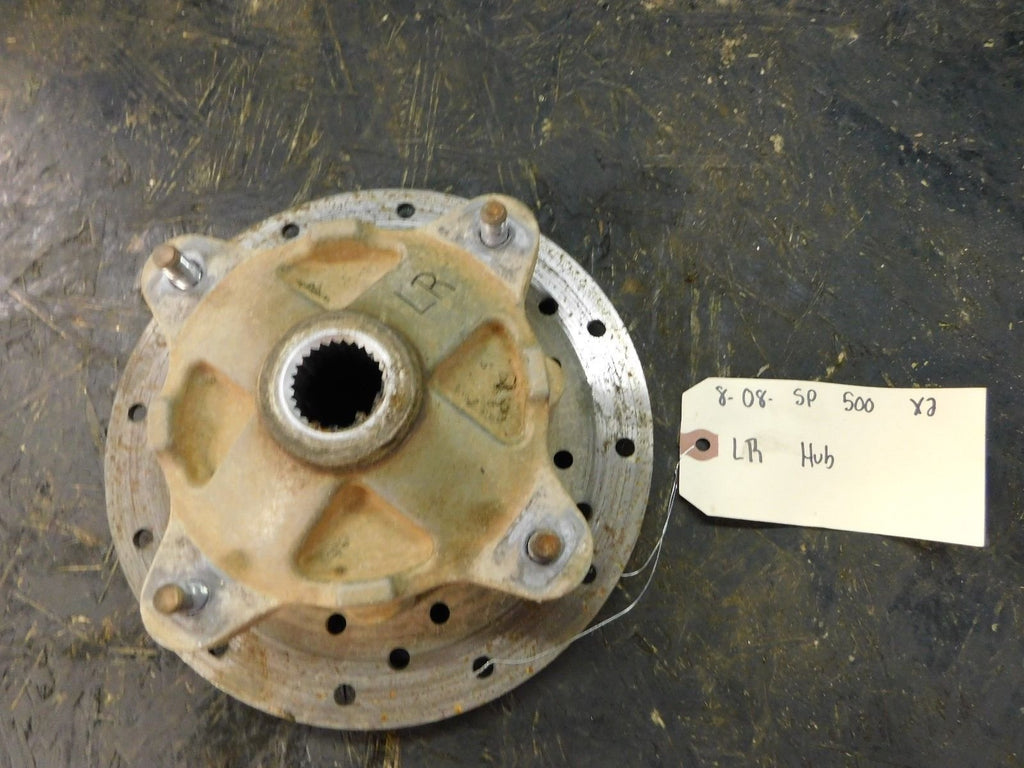 2008 Polaris Sportsman 500 x2 (2up) Left Rear Wheel Hub