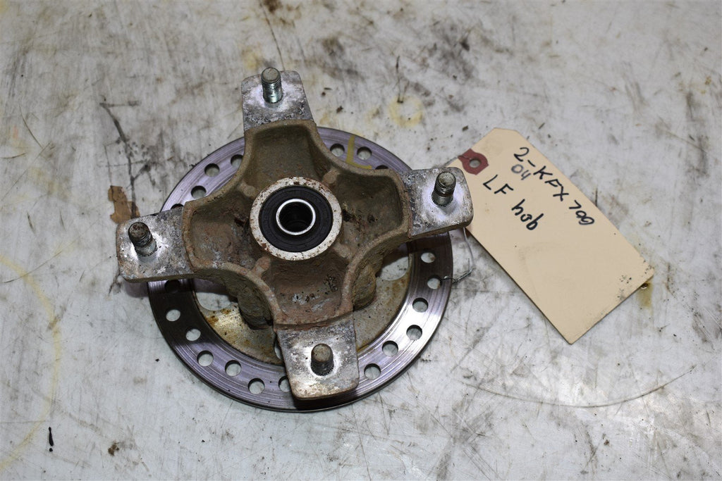 2004 Kawasaki KFX 700 Left Front Wheel Hub 49030-1142