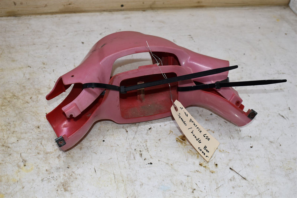 2002 Kawasaki Prairie 650 Speedometer/Handlebar Cover Plastic