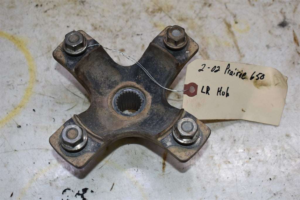 2002 Kawasaki Prairie 650 Left Rear Wheel Hub 49030-1137