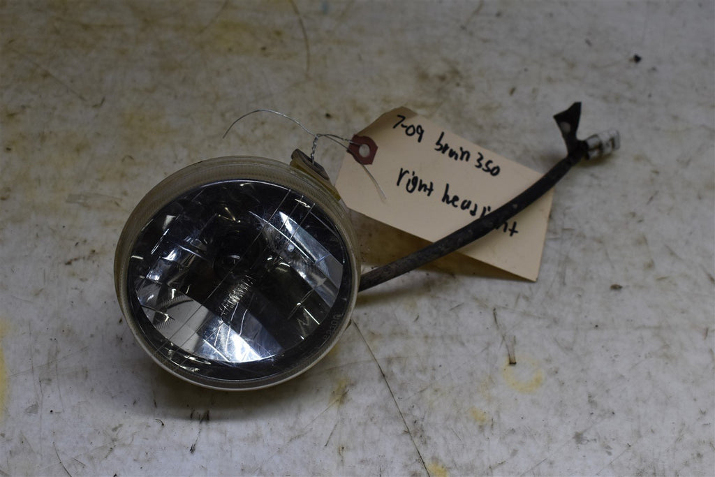 2008 Yamaha Grizzly 350 2WD Right Headlight 5KM-84320-01-00