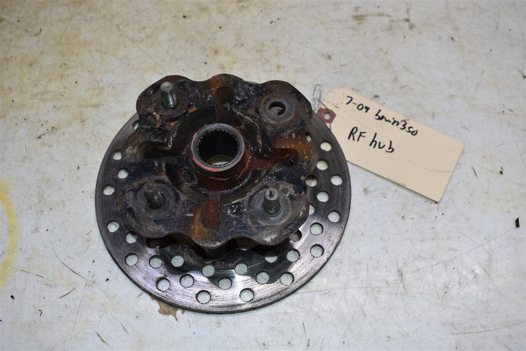 2008 Yamaha Grizzly 350 2WD Right Front Wheel Hub 5ND-F5111-20-00