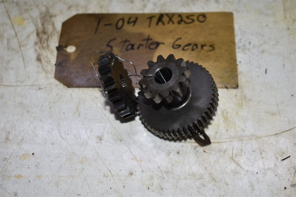 2004 Honda TRX 250 EX Starter Gears 28117-HM8-A40 28118-HM8-000