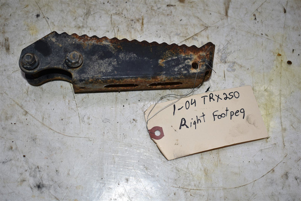 2004 Honda TRX 250 EX Right Foot Peg 50610-HM8-000