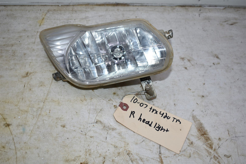 2007 Honda TRX 420 TM Right Headlight 33110-HP5-601