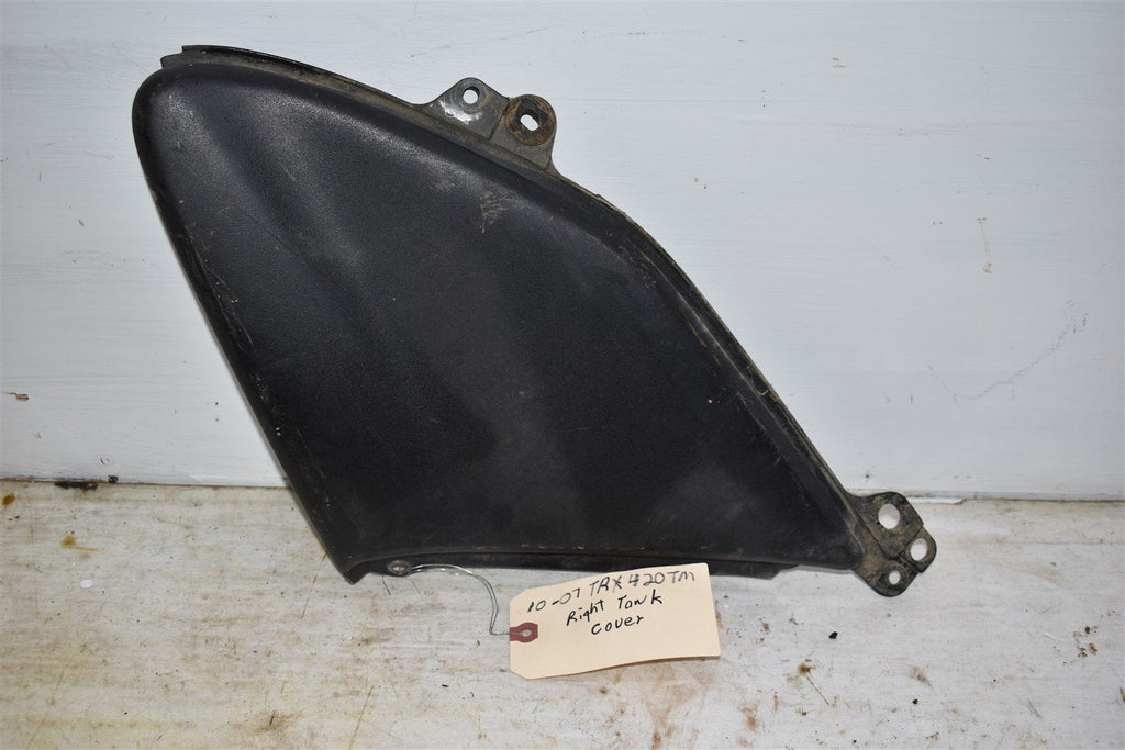 2007 Honda TRX 420 TM Right Side Panel Plastic #2 83500-HP5-600ZA
