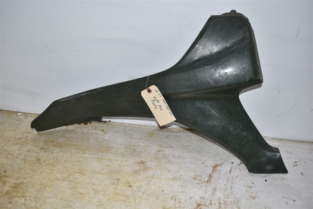 2007 Honda TRX 420 TM Left Side Panel Plastic #1 83650-HP5-600ZA