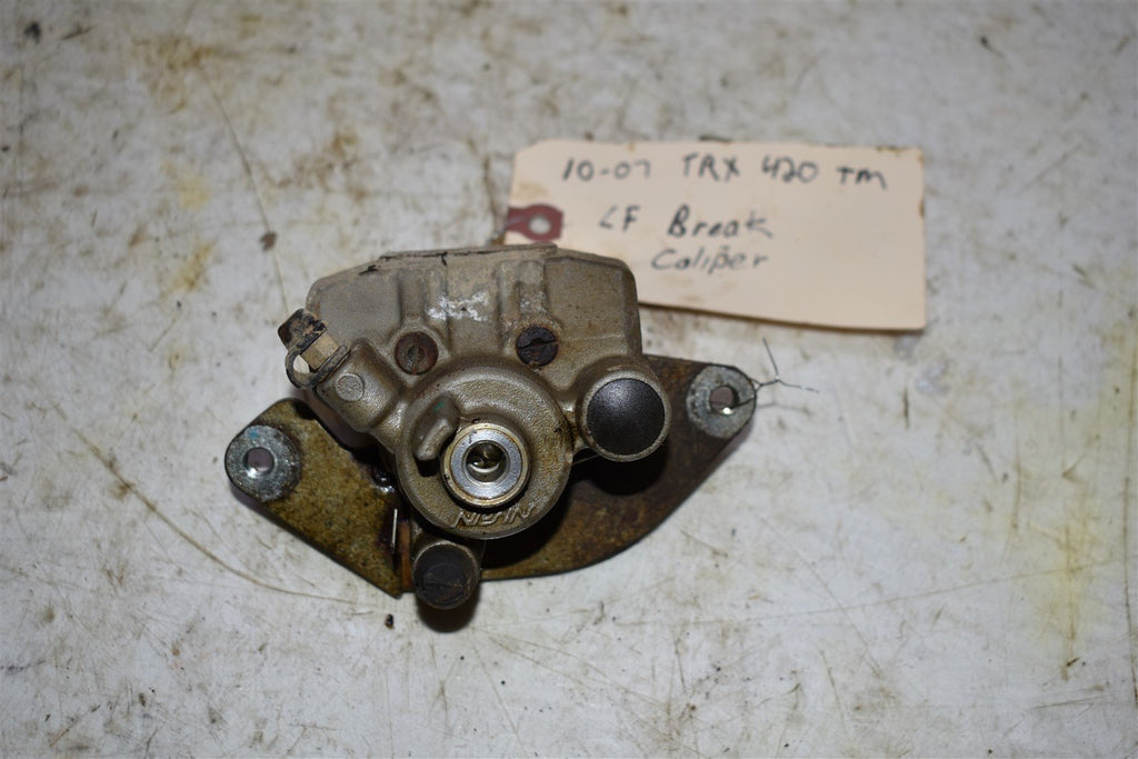 2007 Honda TRX 420 TM Left Front Brake Caliper 45150-HP5-601