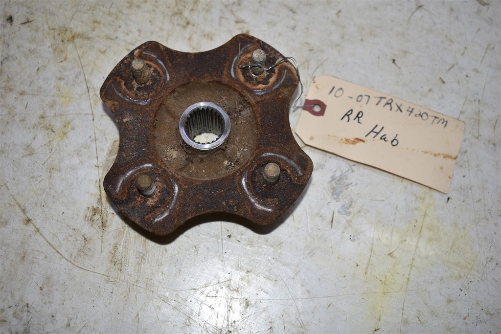 2007 Honda TRX 420 TM Right Rear Wheel Hub 42410-HF1-A00