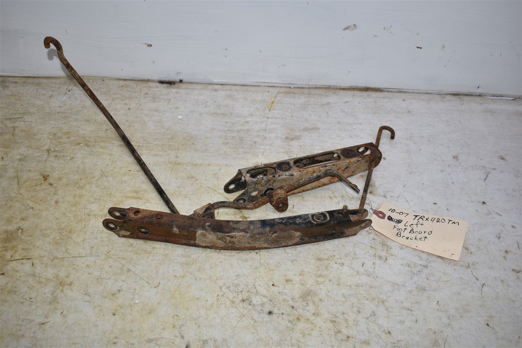 2007 Honda TRX 420 TM Left Floorboard Brackets 50613-HP5-600