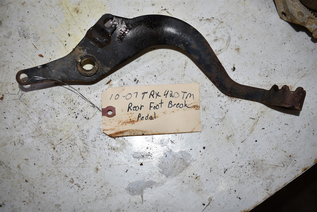 2007 Honda TRX 420 TM Rear Brake Pedal 46510-HP5-600