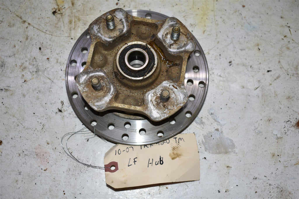 2007 Honda TRX 420 TM Left Front Wheel Hub 44615-HP4-600